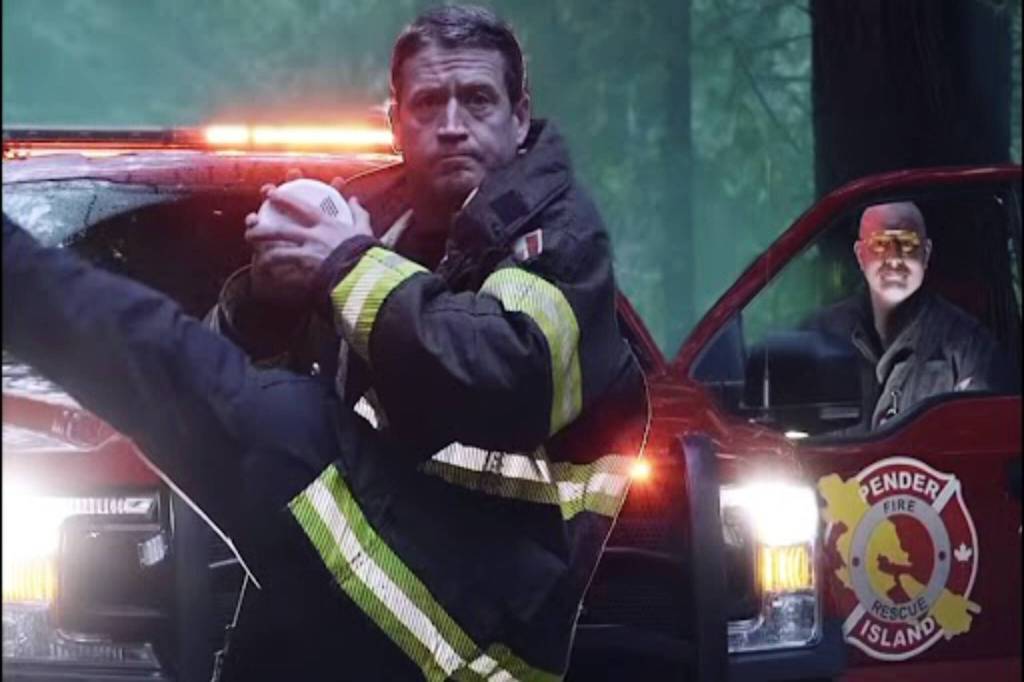 Pender Island firefighters earn global spotlight after skits spread like wildfire